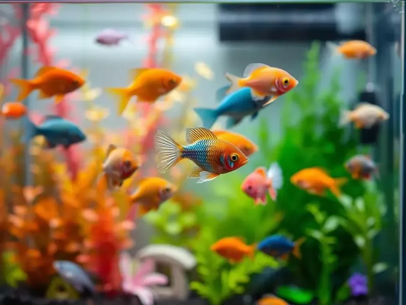 Dobór ryb do małego akwarium