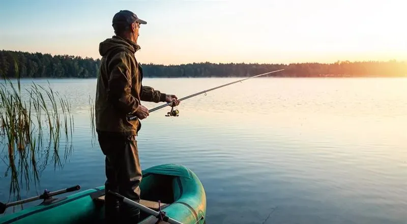 Idealny dzień nad wodą